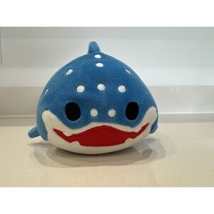 Zoo Friends Blue Whale Shark Plush Stuffed Animal Polka Dot Ocean Toy 9 Inch